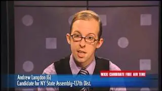 Andrew Langdon (G), Candidate for NY State Assembly - 137th District