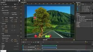 How Create Dropping and Reversing Apples Adobe Edge Animate Tutorial