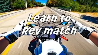 How to Rev Match a Motorcycle!! (Beginners guide)