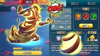 🔴Monster Legends - TESADAY level 130 vs Arcade level 130 review combat