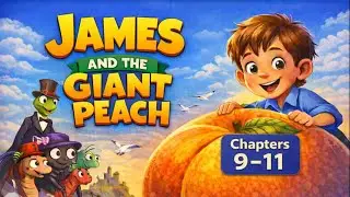 Джеймс и гигантский персик, Роальд Даль / Главы 9-11 (чтение вслух)