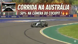 F1 25 CÂMERA DO COCKPIT CORRIDA 50% 🔥🔥