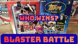 Shake and Bake! Blaster Battle! 2025 Topps Archives vs 2025 Topps Update