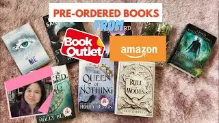 Pre-Ordered Books from Book Outlet and Amazon ~ Unboxing ~ Book Haul