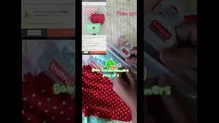 Firstcry shopping haul video baby cotton slip and bloomers #shopping #unboxing #firstcry