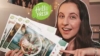 TRYING HELLO FRESH FOR THE FIRST TIME // was it worth it? // process + review