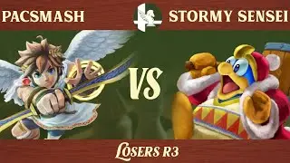PacSmash (Pit) vs Stormy Sensei (King Dedede) - West Towne Brawl 144 Losers R3