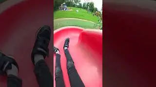 bella ciao playground parkour zigzagging sliding POV #shorts #zigzaggingslide #park