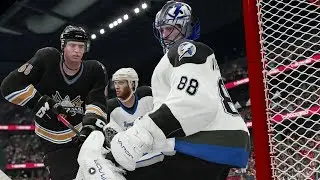 NHL 19 Gameplay Tampa Bay Lightning vs Washington Capitals - CPU vs CPU (NHL 19 Gameplay Xbox One)