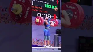 Ajay Babu Valluri created 3 new records in the Commonwealth Weightlifting Championship 2025.Won Gold