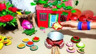 Miniature cooking noodles recipe 🍜 real village style tiny food cooking 🥑 Rupa cooking