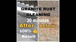 #granite rust removal #granite rust cleaning #granite cleani