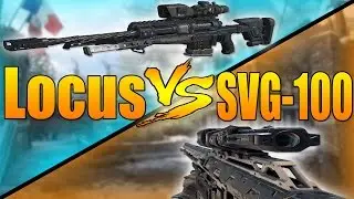 Locus VS SVG-100 (Call of Duty Black Ops 3 Sniper Rifle Versus Revisited)
