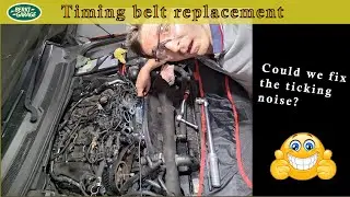 Never Again? Front Timing Belt + Starter motor Madness (Watch This Before You DIY) range rover sport