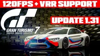 Gran Turismo 7 - 120FPS + VRR - Update 1.31
