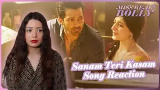 Sanam Teri Kasam Reaction (Lyrical Video) - Harshvardhan, Mawra | Ankit Tiwari | Palak M | Himesh R