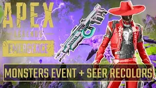 MONSTERS EVENT + RAMPAGE & SEER RECOLORS | Apex Legends News #88