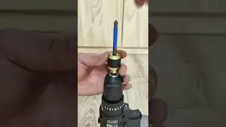 Hex Shank Quick Eject Adapter! #tricks #tips #tutorials #craft #bushcraft #handmade #diy