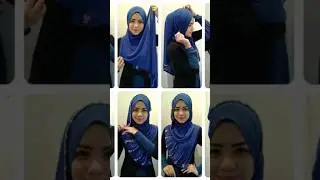 latest Hijab styles/hijab tutorial Step by step #hijab #hijabstyle #hijabfashion #hijabtutorial