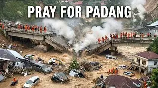 BANJIR BANDANG HANTAM JEMBATAN SITINJAU LAUIK Di PADANG