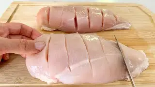 Это самая вкусная куриная грудка, которую я когда-либо елa! Легкий и дешевый рецепт!