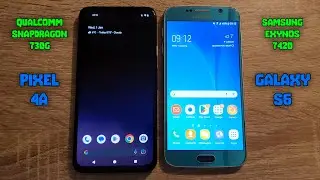 Google Pixel 4a (Snapdragon 730G) vs Samsung Galaxy S6 (Exynos 7420) - Speed Test 2025