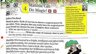 Matilda Can Do Magic class 6 chapter 4 story in Hindi of gulmohar english golden jubilee edition