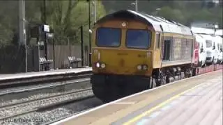 (HD) 66751 works 6X43 - Dagenham Dock to Garston Car Terminal