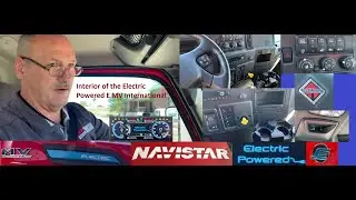Electric Medium Duty Vehicle E MV International Interior Review by Michael Olden of Lee-Smith