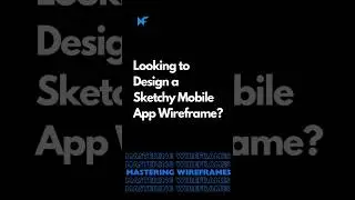 Sketchy Mobile App Wireframe | MockFlow Wireframing