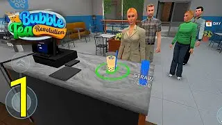 Bubble Tea Revolution - Android Mobile Simulator Gameplay Walkthrough #1