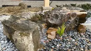 Installing a Bubbling Rock Garden by Memphis Water Gardens - Master Certified Aquascape Contractor