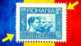 MOST VALUABLE RARE ROMANIA STAMPS of values - philately