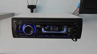 How to use a cheap AKAI CA016A-9008U car radio player as a home radio player 🎶