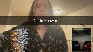 Get to know me part 1 ( winter addition)￼