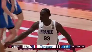 Mohamed Sankhe vs Serbia 🇷🇸 | 15 PTS (7/7 FG) | Cholet Big Man&rsquo;s Best Game at U19 World Cup 🇫🇷&rdquo;