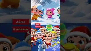 Funny Baby Tile Hop Challenge winter days🥶 #baby #cocomelon #funny #shorts #funnybaby #animation