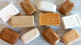 ASMR SOAP|Cutting rancid soap|soap carving|Резка прогорклого мыла|асмр мыло