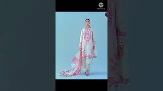 Latest Lawn suit Daman Dress Design For Girls Eid Collection 2022