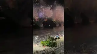 Fireworks in Copacabana, Rio de Janeiro