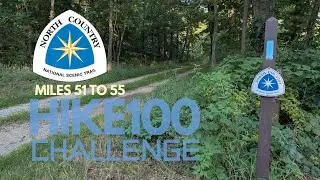 NCT through Yankee Springs, HIKE 100 Challenge | Hike POV, ASMR