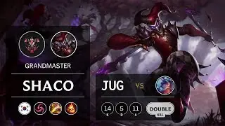 Shaco Jungle vs Nunu & Willump - KR Grandmaster Patch 9.20