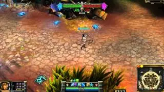 (OLD) Woad Ashe League of Legends Skin Spotlight (2012 Model)