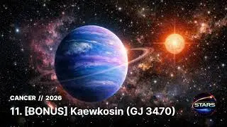 11. Kaewkosin (GJ 3470) | BONUS TRACK | CANCER (2026) | Emotional Sci Fi Space Music