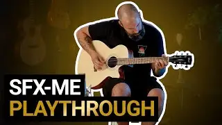 Hear The Cort SFX-ME Acoustic Guitar