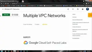Multiple VPC Networks | Qwiklabs [GSP211] | Networking in the Google Cloud | Google Cloud Tutorial