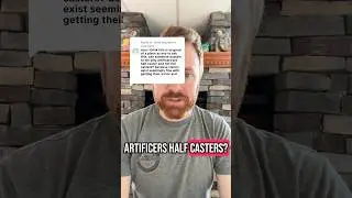 Artificers are half-casters for a lot of reasons