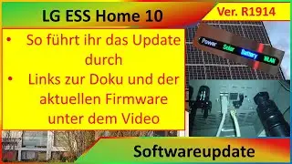 LG ESS Home 10 Update der Firmware - So einfach updated ihr euren LG Wechselrichter per USB Stick