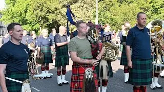 The Royal Scots Dragoon Guards and The Royal Regiment of Scotland Band