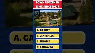 Trivia #250: Town frozen in time since 1917?